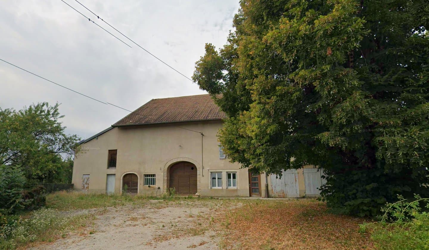 État existant de la grange avant réhabilitation