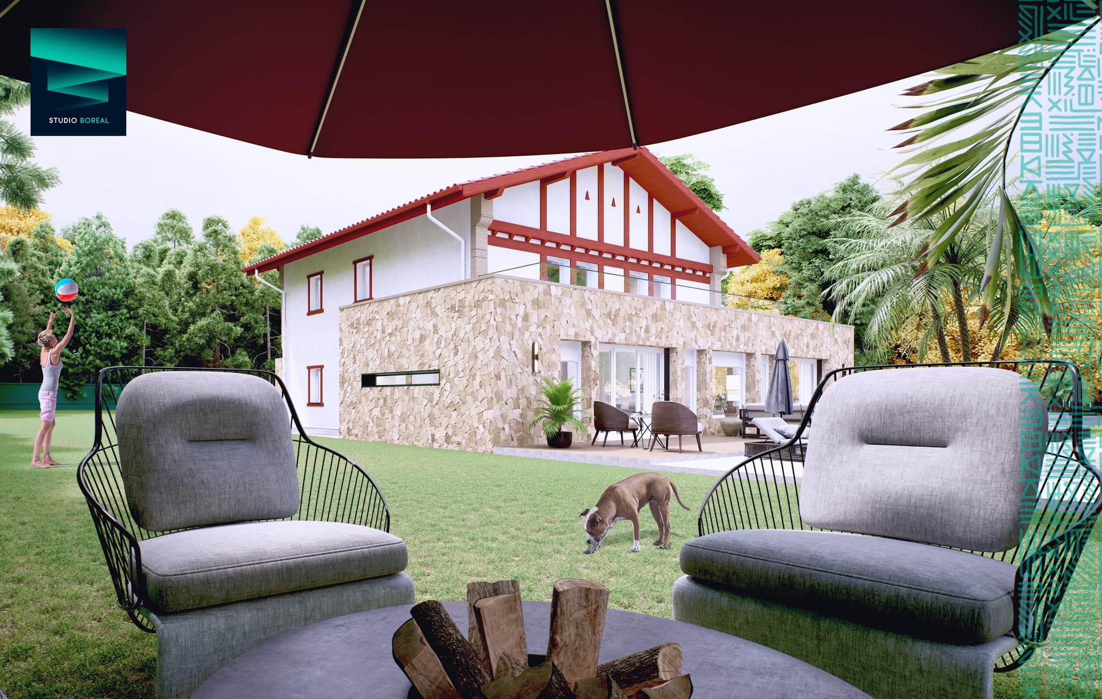 Villa DE — jardin