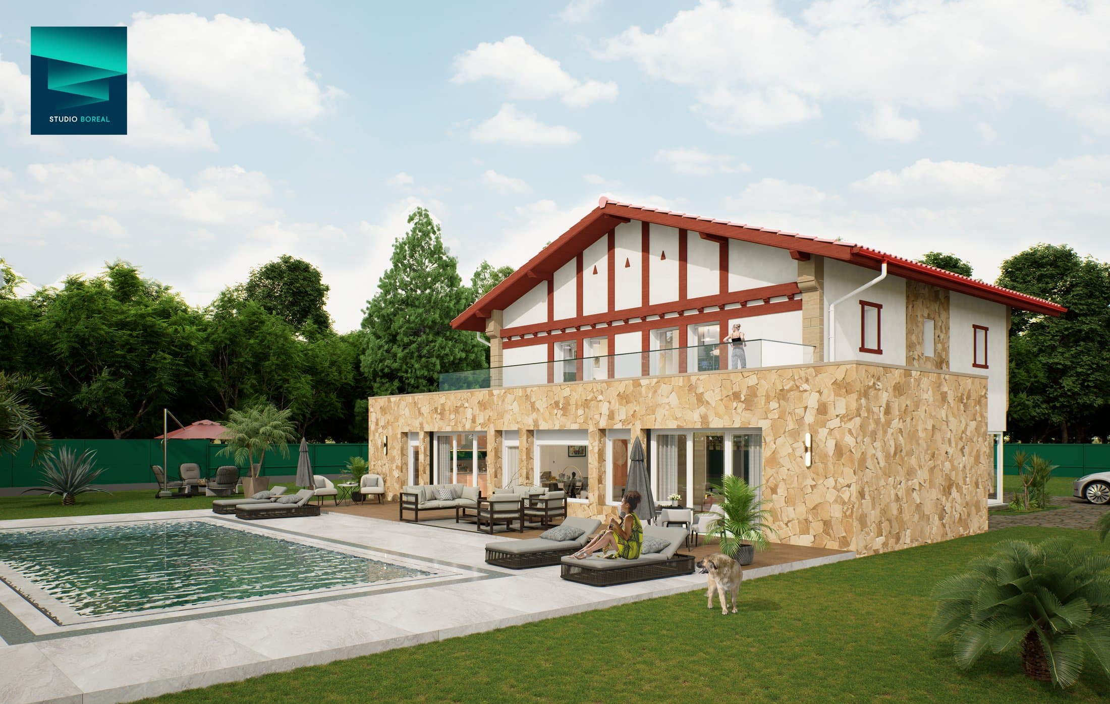 Villa DE — piscine